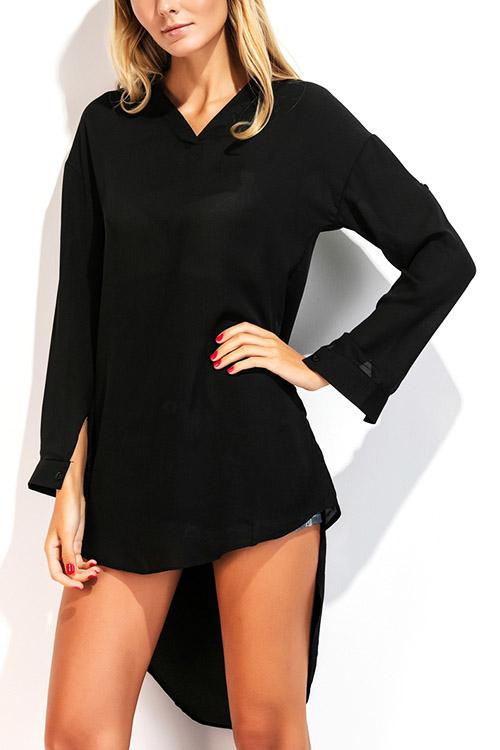 OEM Ladies Black Blouses