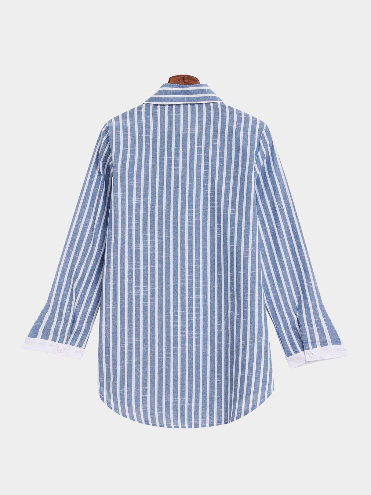 NEW FEELING Womens Blue Blouses