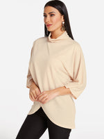 OEM Ladies Apricot Blouses