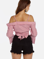 NEW FEELING Womens Pink T-Shirts