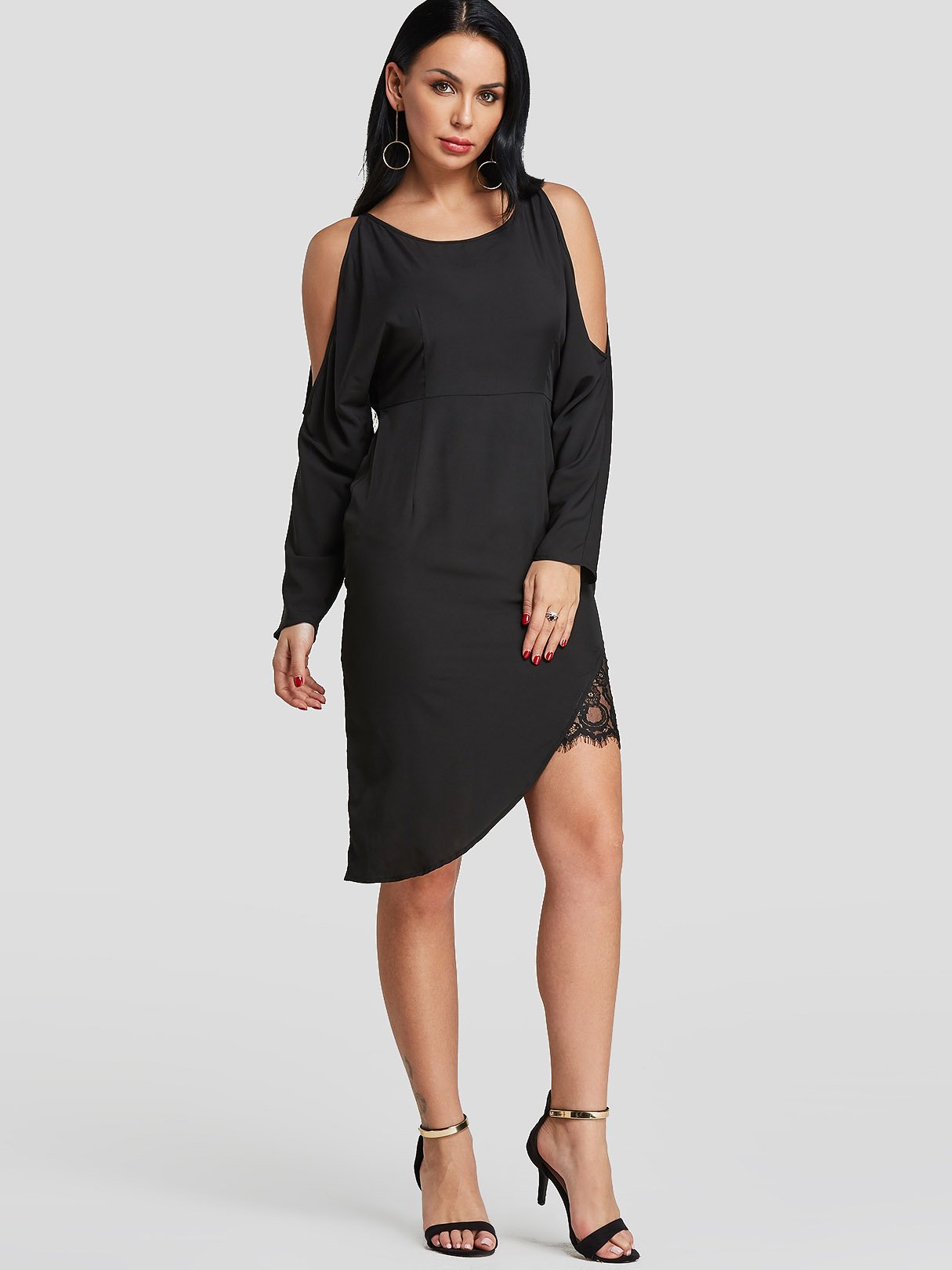 NEW FEELING Womens Black Sexy Dresses