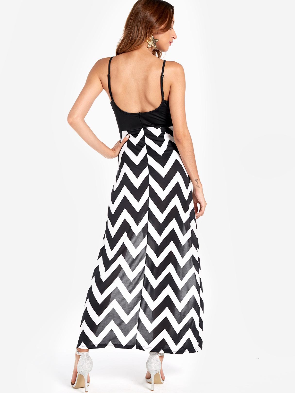 NEW FEELING Womens Black Maxi Dresses