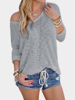 OEM ODM Ladies Grey T-Shirts