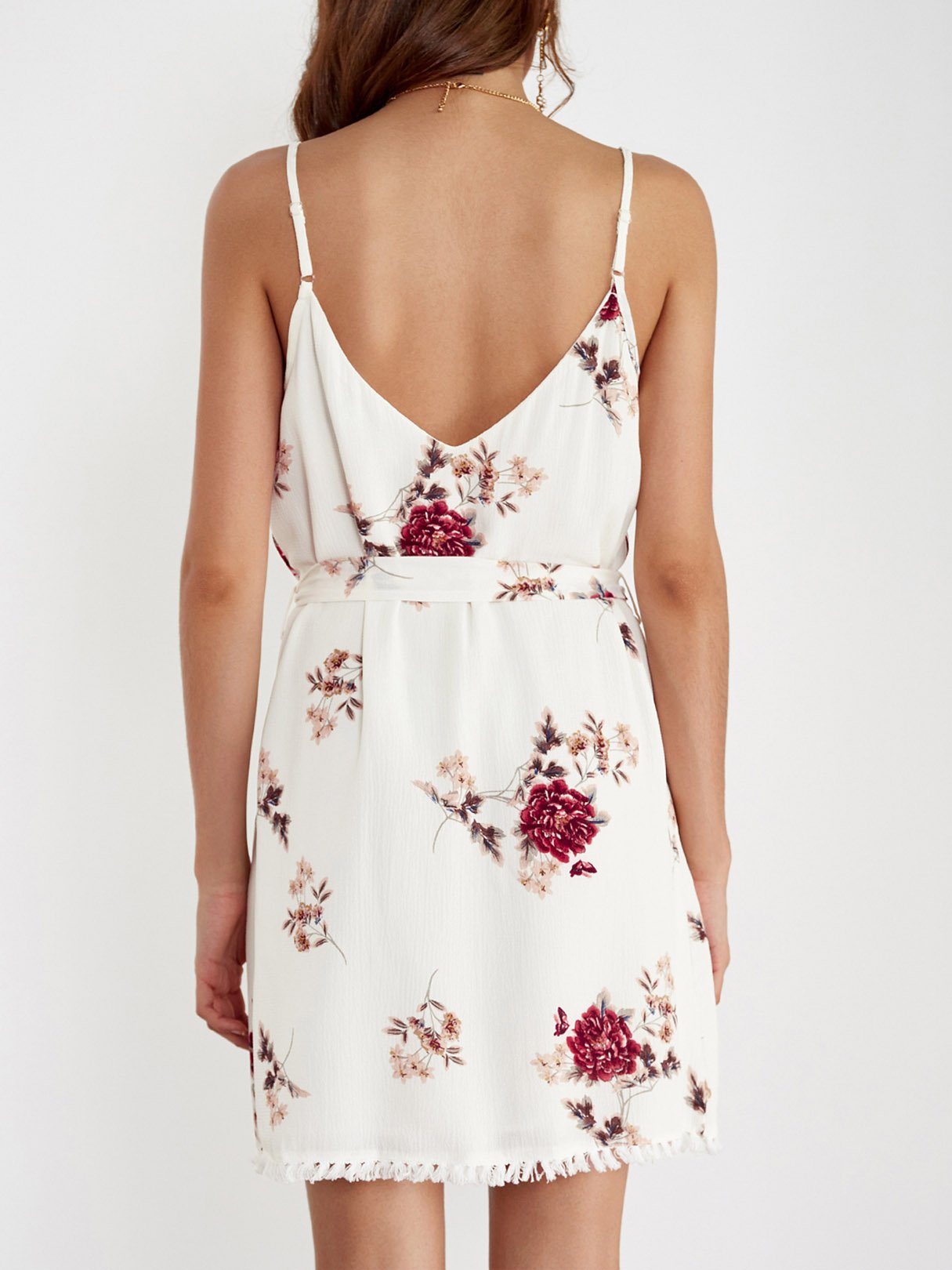 NEW FEELING Womens White Mini Dresses