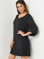ODM Ladies 3/4 Sleeve Dresses
