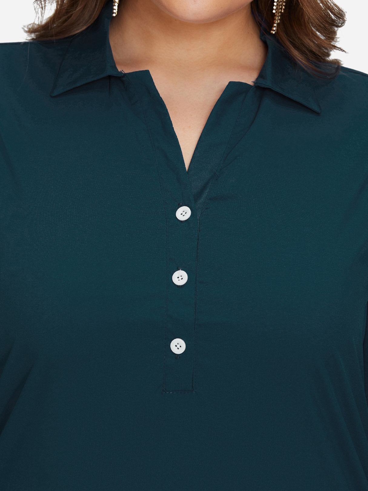 ODM Ladies 3/4 Sleeve Plus Size Dress