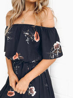 ODM Ladies Short Sleeve Mini Dress