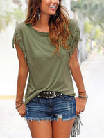 Custom Womens Khaki T-Shirts