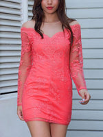 OEM ODM Womens Long Sleeve Mini Dress