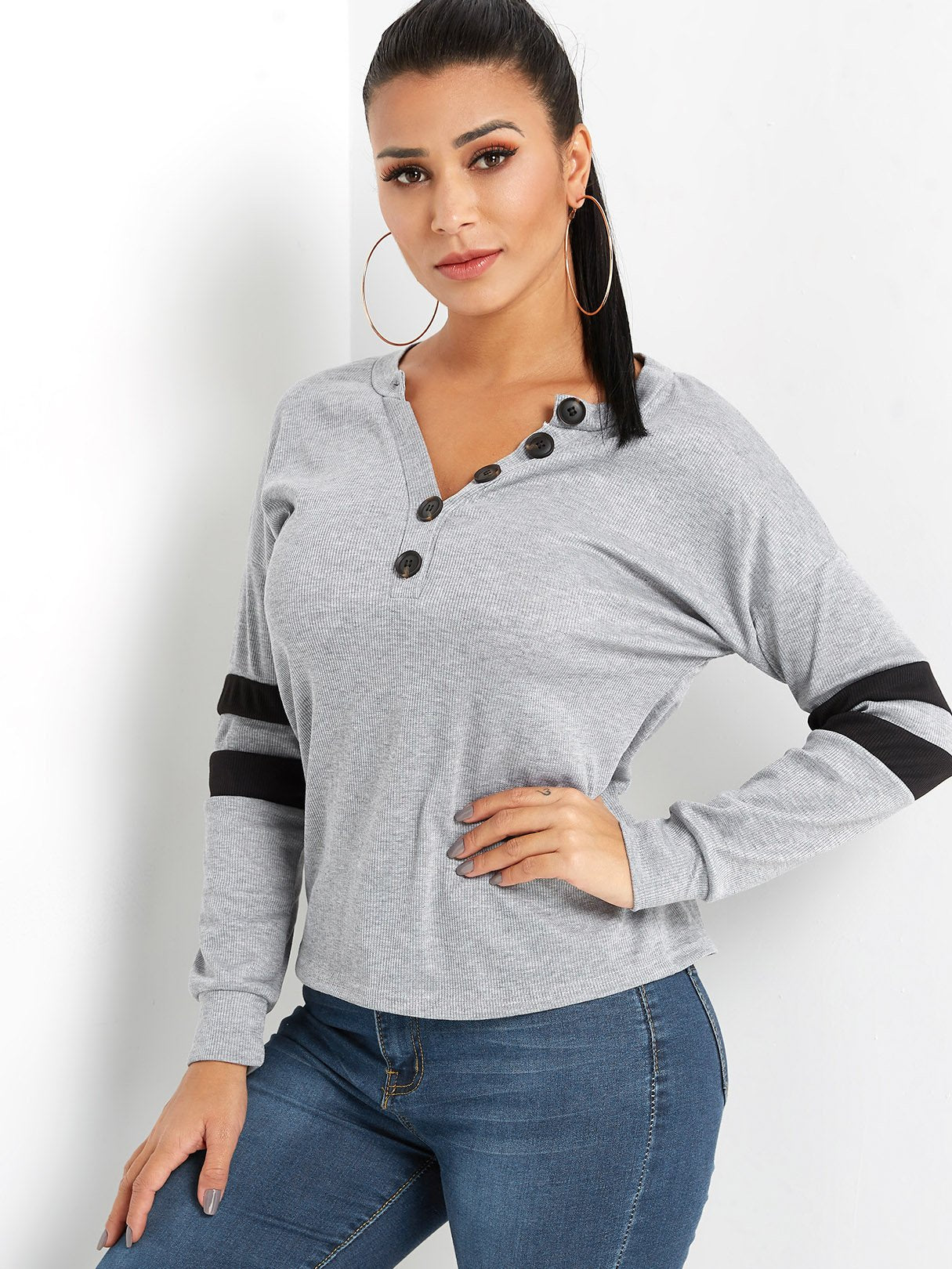 ODM Ladies Long Sleeve T-Shirts