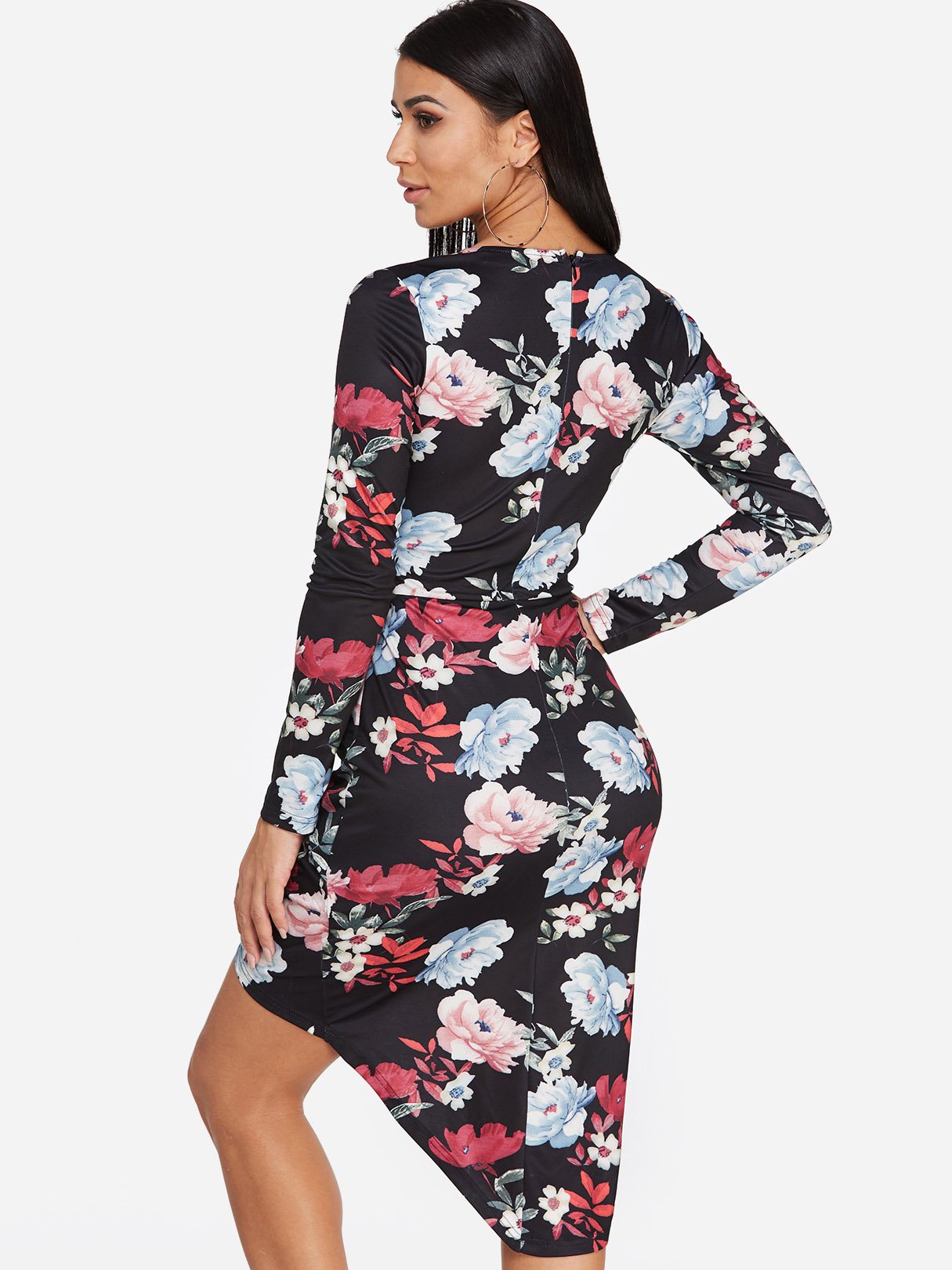 NEW FEELING Womens Floral Floral Dresses