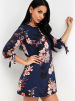 OEM Ladies Navy Mini Dresses