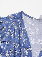 OEM Ladies Light Blue Mini Dresses