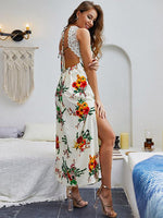 NEW FEELING Womens Floral Maxi Dresses