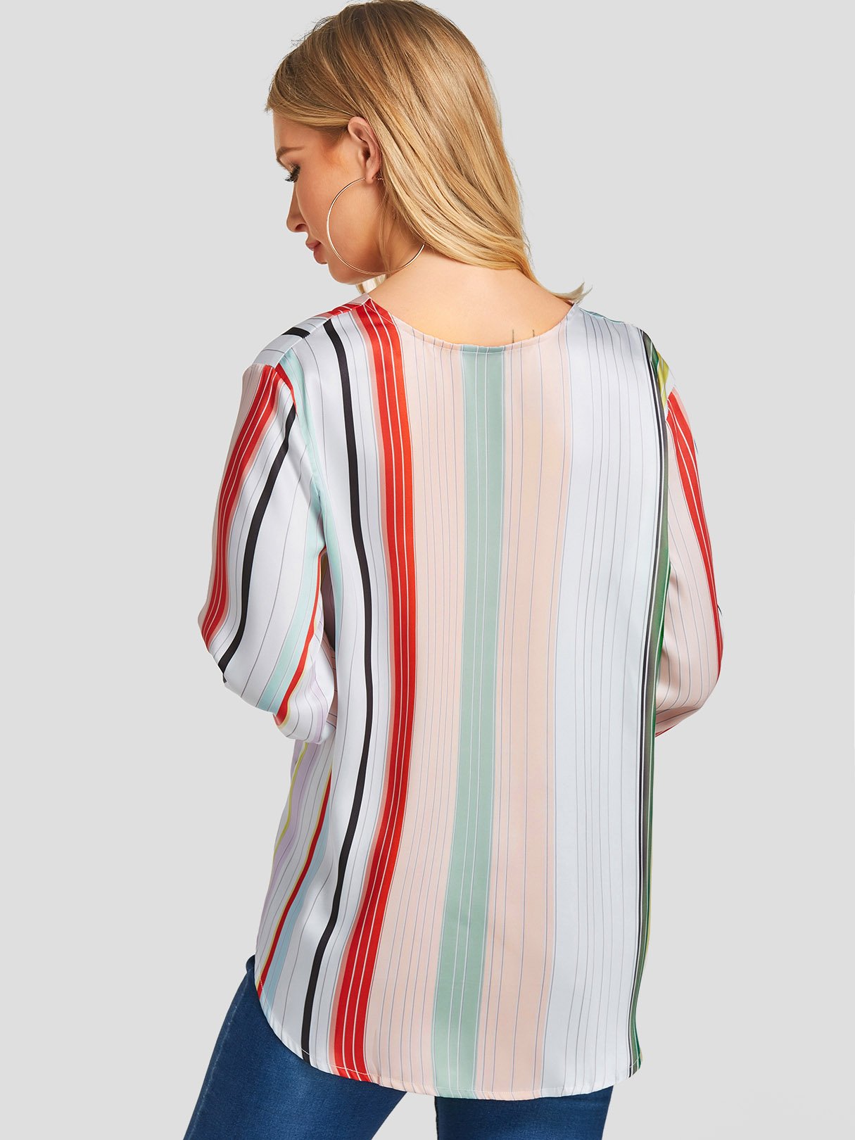 ODM Ladies Long Sleeve Blouses