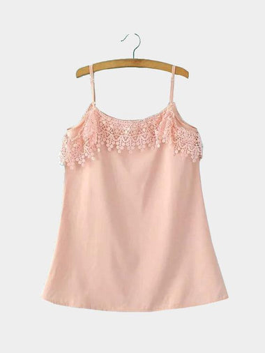 Wholesale Pink Off The Shoulder Sleeveless Lace Mini Dress