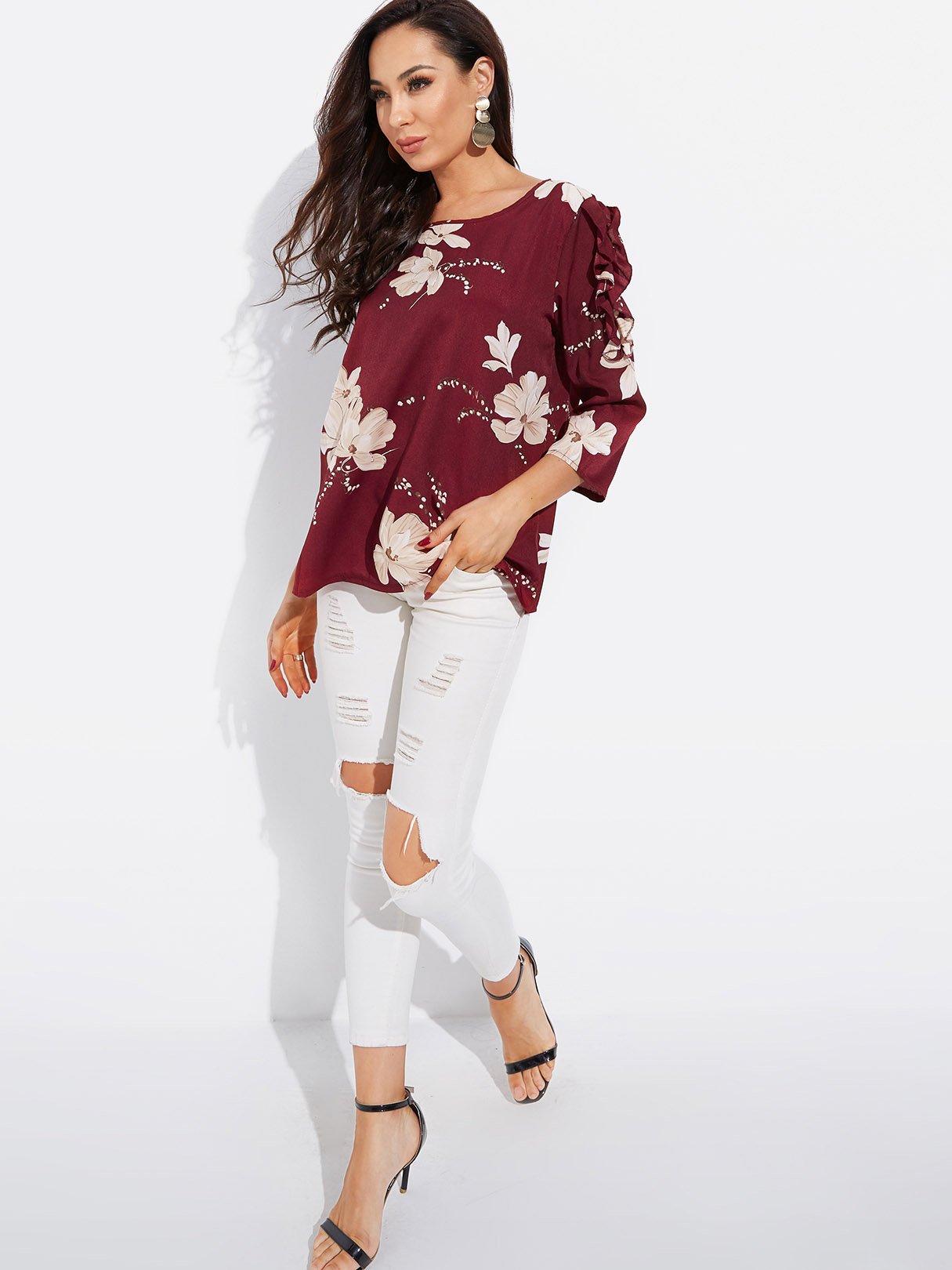 Custom Womens Print Blouses