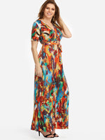 OEM Ladies Multi Plus Size Dresses