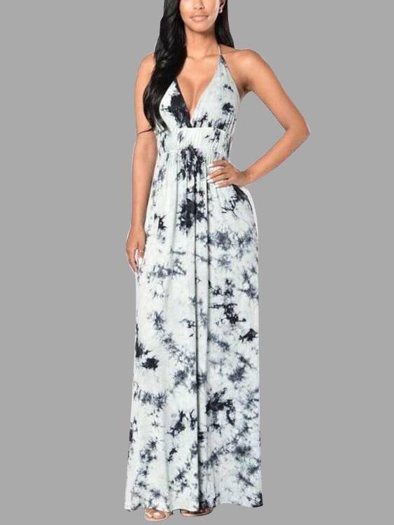 Custom Womens Rose Maxi Dresses