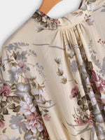 OEM Ladies Khaki Floral Dresses