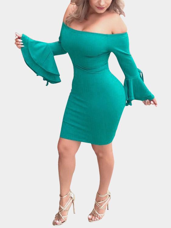 ODM Ladies Long Sleeve Mini Dress