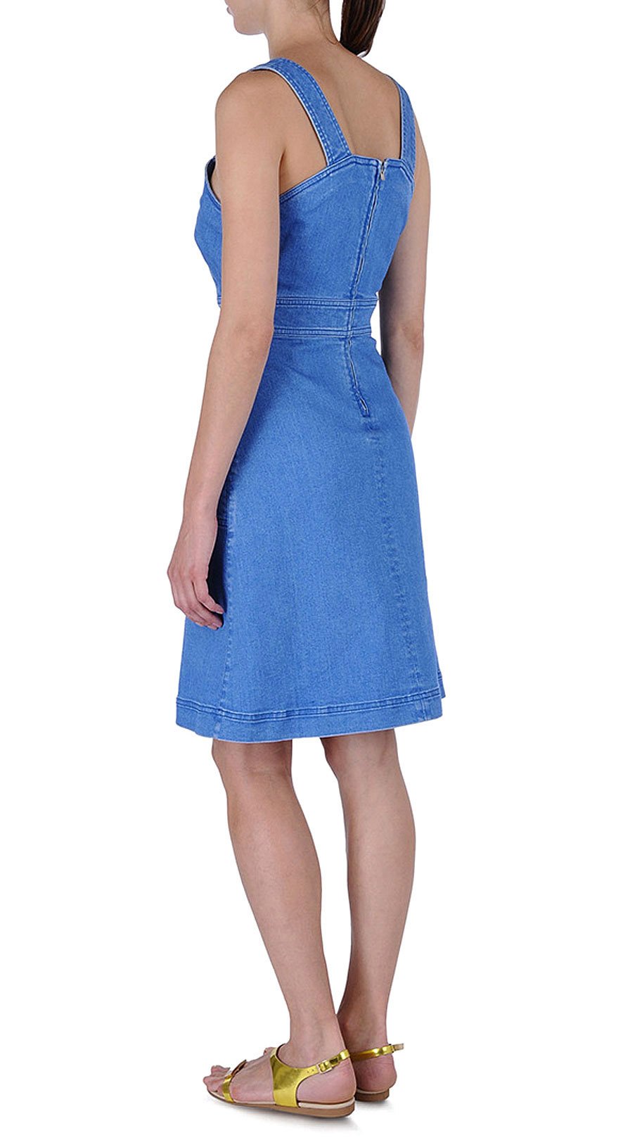 NEW FEELING Womens Blue Casual Dresses