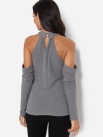 NEW FEELING Womens Grey T-Shirts