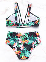 NEW FEELING Womens Floral Bikinis
