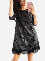 NEW FEELING Womens Multi Shirt Dresses