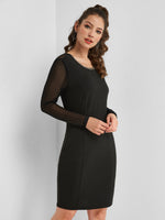 OEM Ladies Black Casual Dresses