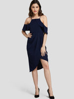 OEM Ladies Navy Sexy Dresses