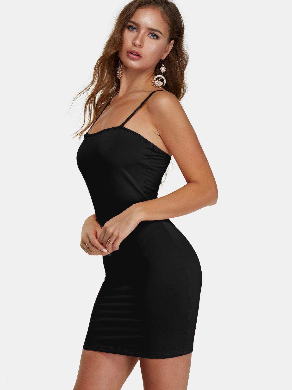 Green And Black Shirt Dress