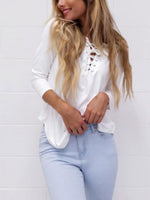 OEM Ladies White T-Shirts