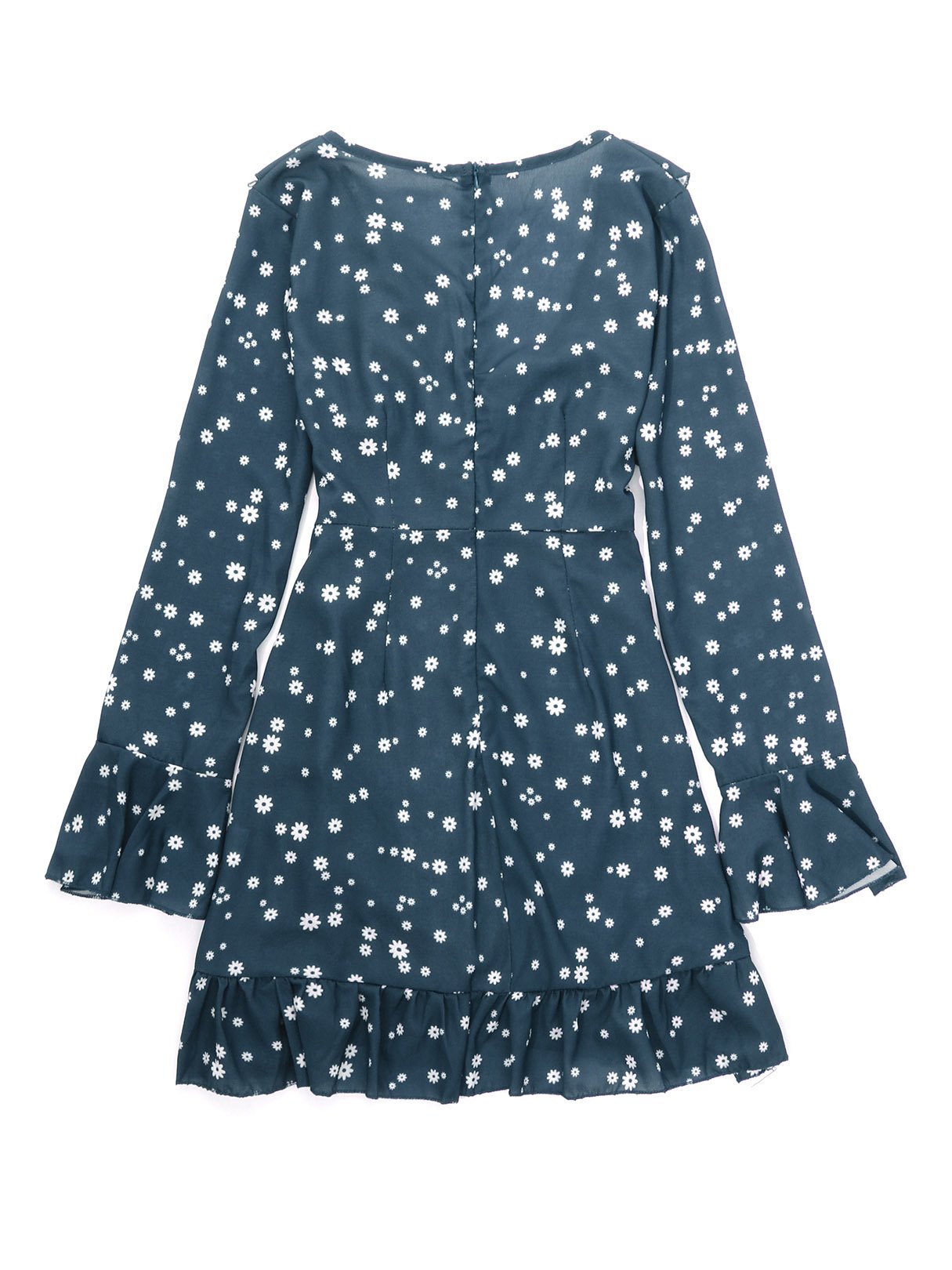 Custom Ladies Deep V Neck Mini Dress