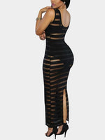 NEW FEELING Womens Black Maxi Dresses