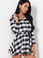 Custom Red Velvet High Neck Dress