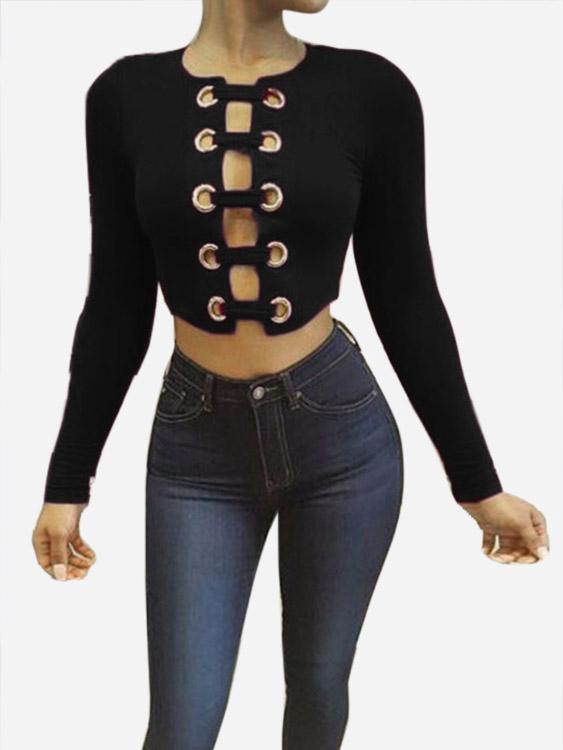 OEM Ladies Black T-Shirts