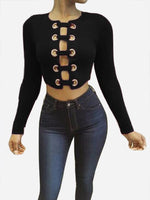 OEM Ladies Black T-Shirts