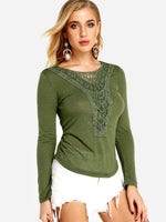 ODM Ladies Long Sleeve T-Shirts
