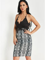 OEM Ladies Multi V-Neck Dresses