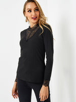 OEM Ladies Black T-Shirts