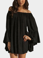 OEM Ladies Black Mini Dresses