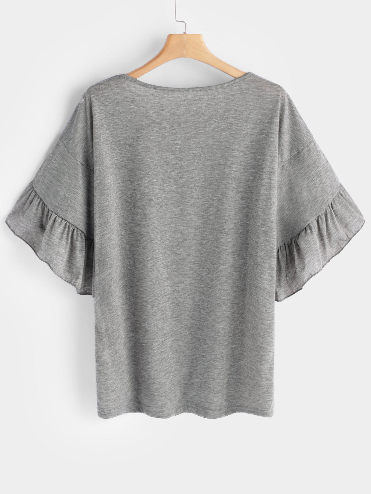 NEW FEELING Womens Grey T-Shirts