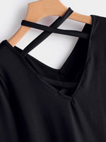 OEM Ladies Black T-Shirts