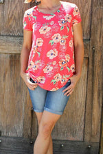 OEM Ladies Red T-Shirts
