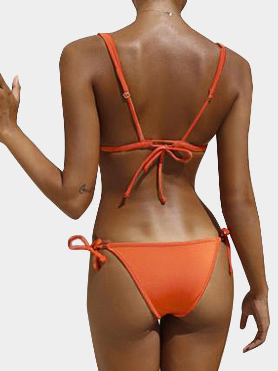 Custom Triangle Bikini Set