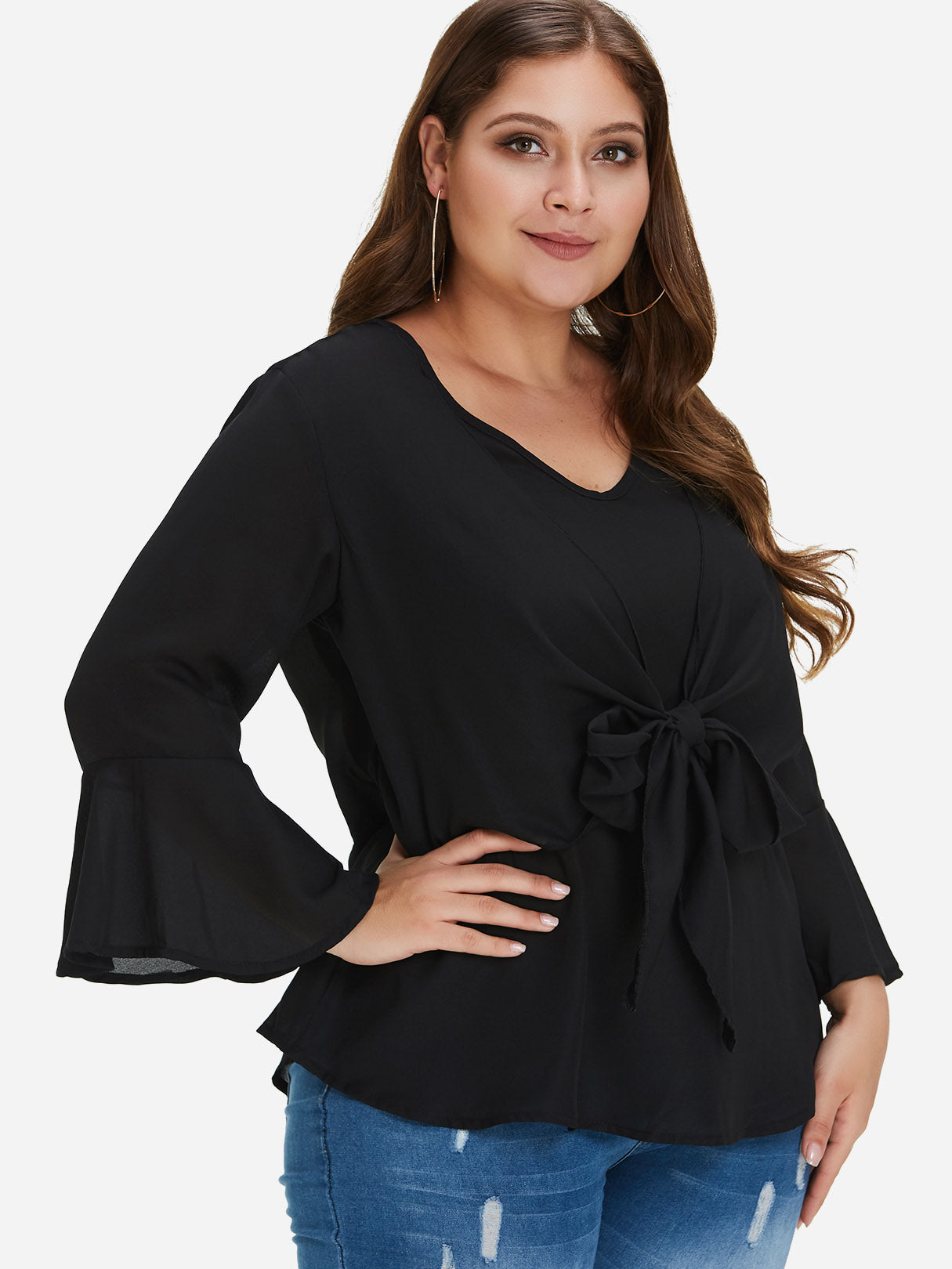 OEM ODM Ladies Plus Size Tops