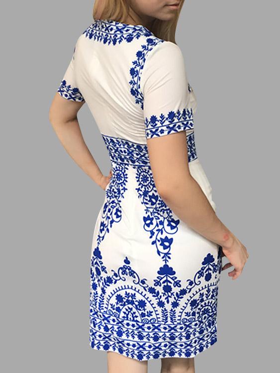 NEW FEELING Womens Blue Midi Dresses