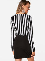 NEW FEELING Womens Black V-Neck Dresses