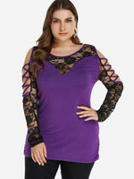 ODM Ladies Long Sleeve Plus Size Tops